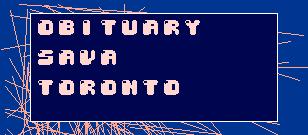 ObituarySavaToronto